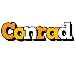 Conrad cartoon logo