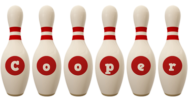 Cooper bowling-pin logo