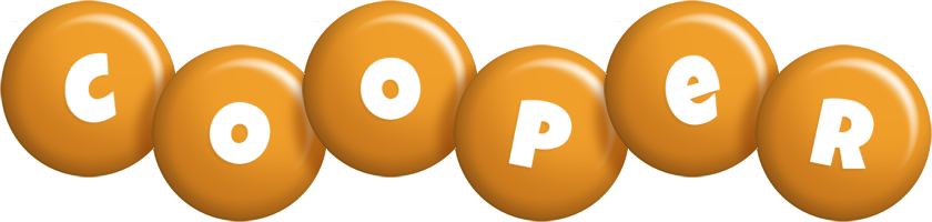 Cooper candy-orange logo