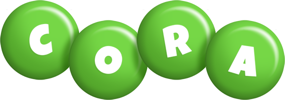 Cora candy-green logo