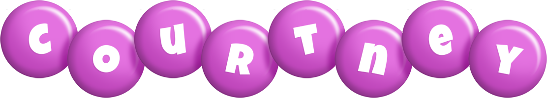 Courtney candy-purple logo