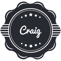 Craig badge logo