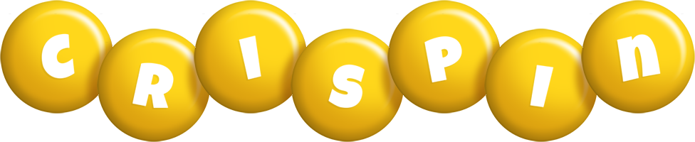 Crispin candy-yellow logo