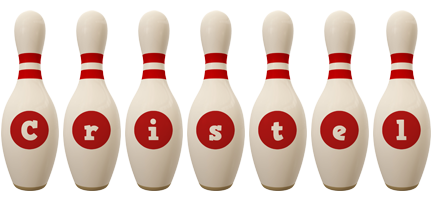Cristel bowling-pin logo