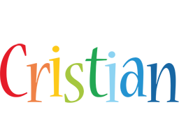 Cristian birthday logo