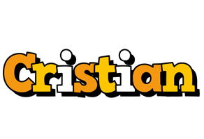 Cristian cartoon logo