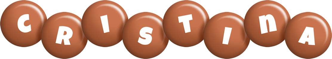 Cristina candy-brown logo