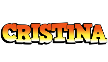 Cristina sunset logo
