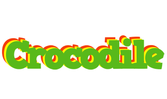CROCODILE logo effect. Colorful text effects in various flavors. Customize your own text here: http://www.textGiraffe.com/logos/crocodile/