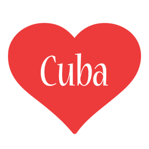 Cuba love logo