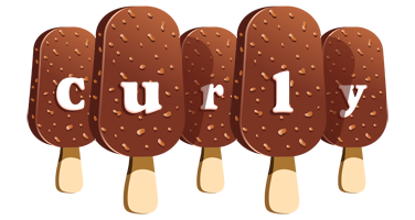 Curly pinup logo