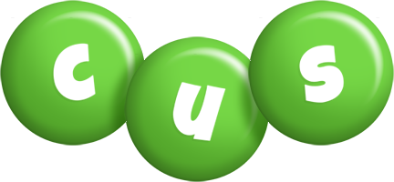 Cus candy-green logo