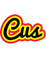 Cus flaming logo