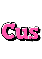 Cus girlish logo