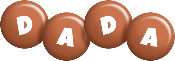 Dada candy-brown logo