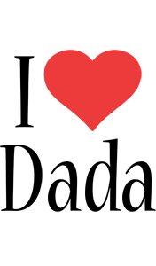 Dada i-love logo