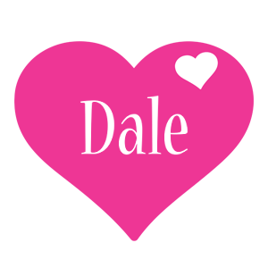 Dale love-heart logo