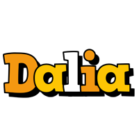 Dalia cartoon logo