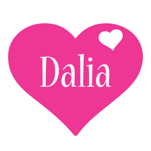 Dalia love-heart logo