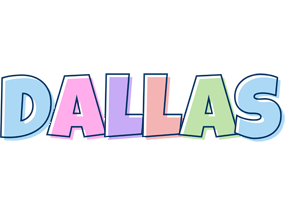 Dallas pastel logo