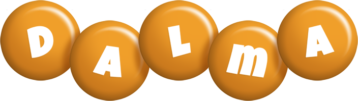 Dalma candy-orange logo