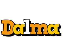 Dalma cartoon logo