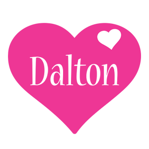 Dalton love-heart logo