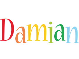 Damian birthday logo
