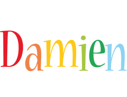 Damien birthday logo