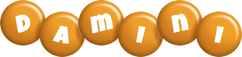 Damini candy-orange logo