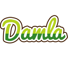 Damla golfing logo