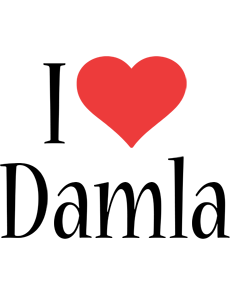 Damla i-love logo