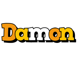 Damon cartoon logo