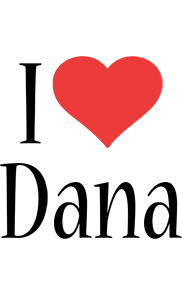 Dana i-love logo