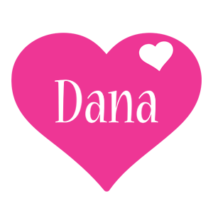 Dana love-heart logo
