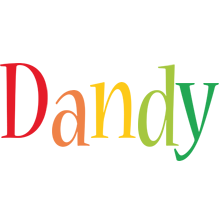 Dandy birthday logo
