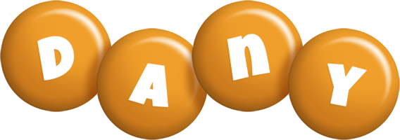 Dany candy-orange logo