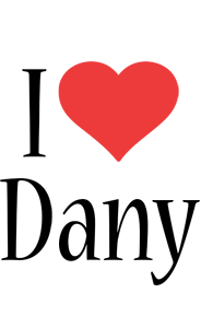 Dany i-love logo