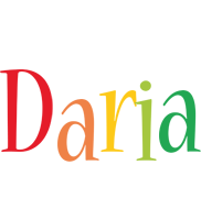 Daria birthday logo
