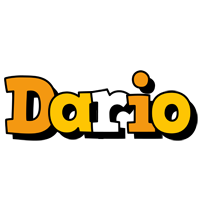 Dario cartoon logo