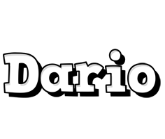 Dario snowing logo