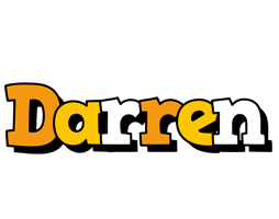 Darren cartoon logo