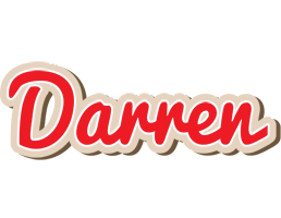 Darren chocolate logo