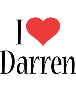Darren i-love logo