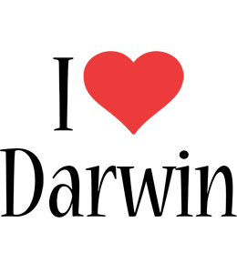 Darwin i-love logo