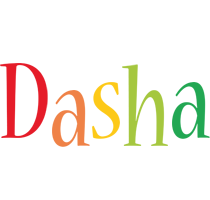 Dasha birthday logo