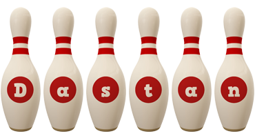 Dastan bowling-pin logo