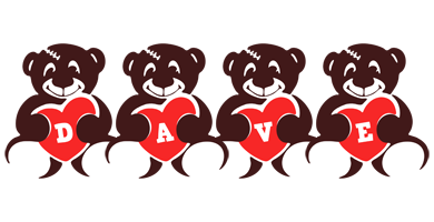 Dave bear logo