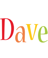 Dave birthday logo