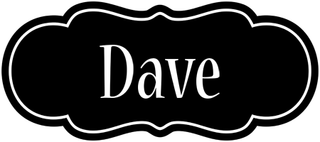 Dave welcome logo